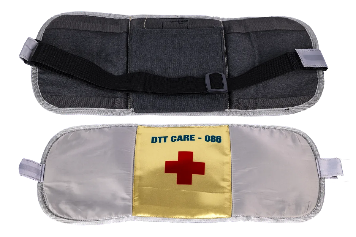 Hai mặt của đai quấn và tấm nhiệt DTT Care-86